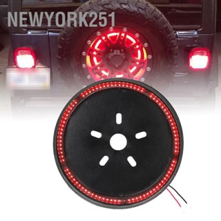 Newyork251 ยางอะไหล่รถยนต์ไฟ LED ไฟเบรคล้อสำหรับรถจี๊ป Wrangler JK 07-17