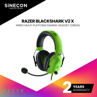 Razer BlackShark V2 X - GREEN Multi-platform wired esports headset