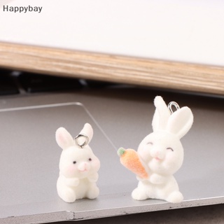 &lt;Happybay&gt; พวงกุญแจ จี้การ์ตูนกระต่าย Ch DIY สําหรับทําเครื่องประดับ สร้อยคอ ต่างหู 1 ชิ้น