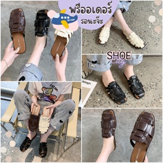 NM84 size 35-40 รองเท้าแตะ แบบสวม สไตล์โรมัน  รองเท้าผู้หญิง shoe preorder