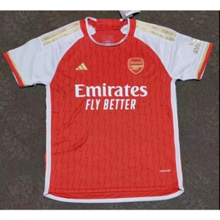 เสื้อกีฬาแขนสั้น ลายทีมชาติฟุตบอล Arsenal 2324 ชุดเหย้า