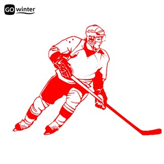 [GT.z] สติกเกอร์สะท้อนแสง ลาย Ice Hockey Sport สําหรับตกแต่งหน้าต่างรถยนต์