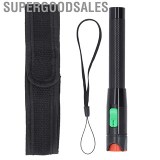 Supergoodsales Visual Fault Locator 30MW Fiber Optic Source Tester Multiple Electrostatic Protection for Maintenance