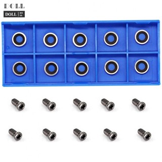 ⭐READY STOCK ⭐Ci5 8.9mm Round Carbide Inserts Cutters For DIY Lathe Wood Turning Tool 10pcs