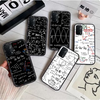 เคสโทรศัพท์มือถือแบบนิ่ม ลายคณิตศาสตร์ mc2 with E=mc Albert 323B สําหรับ OPPO Reno 6 Pro Plus 4Z A92S 6Z 7 R9S A96