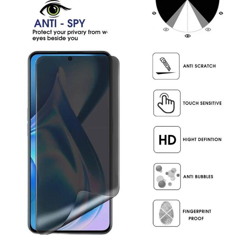 1-3 ชิ้น Anti-spy Soft Hydrogel ฟิล์มสําหรับ OPPO RX17 R15 K10 Pro Rx17 Neo R17 R15x ความเป็นส่วนตัว