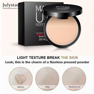 JULYSTAR Bioaqua Compact Powder Image Powder Professional Brand Pressed Glowing Waterproof