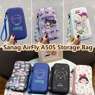 【พร้อมส่ง】กระเป๋าเก็บหูฟัง ลายการ์ตูนชินจัง สําหรับ Sanag AirFly A50S AirFly A50S