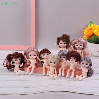 [GOGJIG5] ตุ๊กตาเปลือย ข้อต่อขยับได้ 13 ข้อต่อ ขนาดเล็ก 12 ซม. DIY สําหรับเด็ก UOO