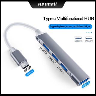 [NTO] ฮับ USB C 4 หลายพอร์ต Type-C พร้อม USB 2.0 USB 3.0 OTG ฟังก์ชั่นอะแดปเตอร์แยก USB สําหรับ