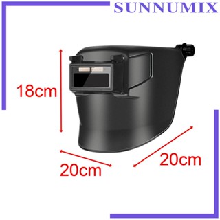 [Sunnimix] หมวกเชื่อมอัตโนมัติ พร้อมที่บังแดด สําหรับงานเชื่อม