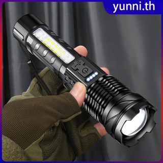 90000 Lumens Super Bright ไฟฉาย 1500 เมตร Ipx4 กันน้ำไฟฉุกเฉิน Self Rescue Escape ไฟฉาย Yunni