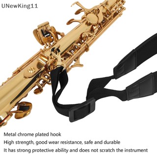 Unewking สายคล้องคอแซกโซโฟน แบบนิ่ม สําหรับ Soprano Tenor Alto Baritone Clarinet Sax