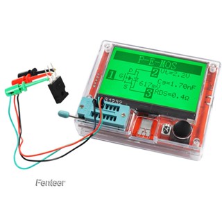 [Fenteer] เครื่องทดสอบทรานซิสเตอร์ ไตรโอด mos Esr T10H อเนกประสงค์ สําหรับตัวเหนี่ยวนํา Igbt