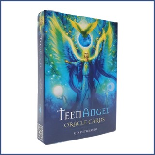 ไพ่ทาโรต์ Angel Oracle Mysterious แบบพกพา สําหรับทํานายศาสนา เกม และ m myashoth