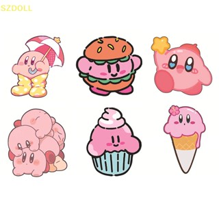 [cxSZDOLL] เข็มกลัดโลหะ ลายการ์ตูน Kirby สีชมพู ของขวัญสําหรับเด็ก 1 ชิ้น