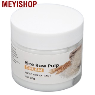 Meyishop 1.8oz Rice Repair Face Cream Moisturizing Fade Fine Lines Skin Barrier