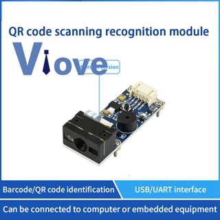 Waveshare โมดูลเครื่องสแกนบาร์โค้ด รองรับ QR Code Data Matrix PDF417 ความหนาแน่นสูง QR