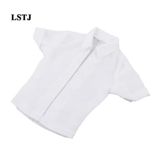 [Lstjj] เสื้อเชิ้ตแขนสั้น แฮนด์เมด ขนาดเล็ก 6 นิ้ว สําหรับตุ๊กตา 1/12