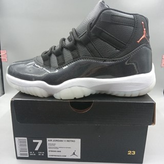 Air JORDAN AJ11 AJ Eleven Generation รองเท้าบาสเก็ตบอล สไตล์เรโทร สําหรับผู้ชาย 378038-002 เกรทดีวิล k