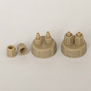 3pcs Aquarium DIY CO2 System Kit Generator Bottle Cap Replacement DIY Co2 Reactor Cap Cover