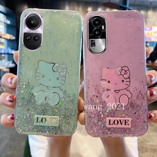 พร้อมส่ง เคสโทรศัพท์มือถือนิ่ม ปิดด้านหลัง แบบบาง ลายกากเพชร พลอยเทียม ท้องฟ้ากลางคืน หรูหรา สําหรับ OPPO Reno10 Reno10 Pro+ Plus 5G OPPO A78 NFC 4G 2023 Reno10 Pro 5G