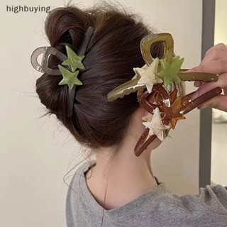 [highbuying] ใหม่ กิ๊บติดผม รูปหัวใจ ขนาดใหญ่ สไตล์เกาหลี สําหรับผู้หญิง พร้อมส่ง