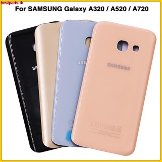 Beth- ฝาครอบแบตเตอรี่ด้านหลัง พร้อมกาว สําหรับ SAMSUNG Galaxy A3 A5 A7 2017 A320 A520 A720