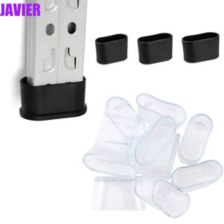 Javier แผ่นรองขาเก้าอี้ PVC แบบใส กันลื่น สําหรับตกแต่งบ้าน เฟอร์นิเจอร์