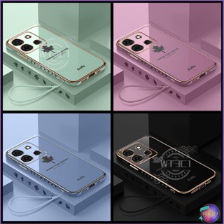 เคส Infinix Smart 7 ลายใบเมเปิ้ล คลาสสิก กันตก 3FY
