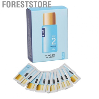 Foreststore Lash Fixing Agent  10pcs Fixation Lotion Set Semi Permanent Gentle Fast Acting Step 2 for Salon