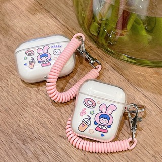 Bella _ เคสซิลิโคน แบบนิ่ม ลายโดนัท กันฝุ่น กันกระแทก สําหรับ airpods pro 1 2 3