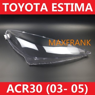 ฝาครอบไฟหน้ารถยนต์ สําหรับ Toyota Estima ACR30 03 04 05  ฝาครอบไฟหน้า / ฝาครอบไฟหน้าตรงรุ่น สำหรับ / ฝาครอบไฟหน้าสําหรับ / ฝาครอบเลนส์ไฟหน้า รถยนต์สําหรับ / เลนส์ไฟหน้า