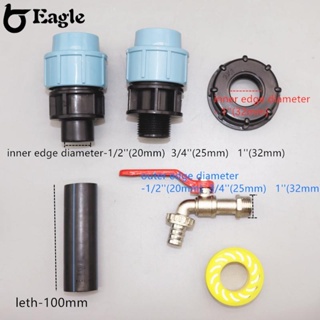 ⭐24H SHIPING⭐IBC Adapter Cap 1/2inch 3/4inch Extension Outlet Tap PE Brass Material