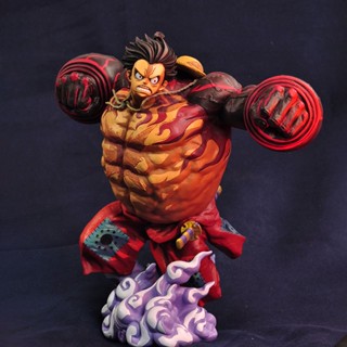 ใหม่ พร้อมส่ง ฟิกเกอร์แว่นตา One Piece BWFC SMSP Four-speed Luffy สองมิติ สีเทา 3917