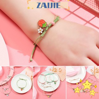 Zaijie24 เชือกทอมือ แฟชั่นใหม่ สร้างสรรค์ ลูกปัด