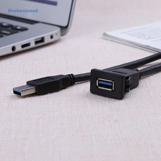 [ElectronicMall01.th] สายเคเบิล USB3.0 A ตัวผู้ เป็น USB3.0 A ตัวเมีย 1 เมตร 3.3 ฟุต สําหรับรถยนต์