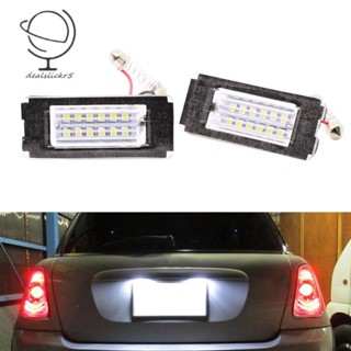 หลอดไฟ LED ติดป้ายทะเบียนรถยนต์ สําหรับ BMW Mini Cooper R56 2006-2012 2 ชิ้น