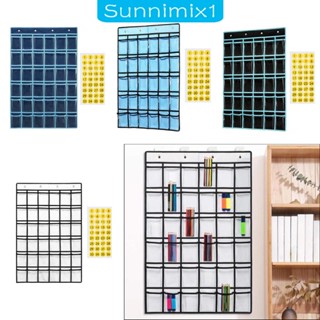 [Sunnimix1] กระเป๋าจัดระเบียบของ แบบแขวนผนัง ประตู อเนกประสงค์ สําหรับหอพัก