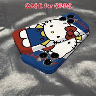 เคสโทรศัพท์มือถือแบบแข็ง กันกระแทก ลายเฮลโลคิตตี แฟชั่น สําหรับ OPPO Find X5 Pro Find X5 X3 Pro F9 F11 A91 A9 A5 A78 A77 A53 A33 A31 A17 A15 A15S
