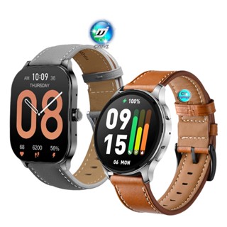 สาย Amazfit Pop 3S 3R สาย สายหนังแท้ สายสำรอง Amazfit Pop 3S สายรัด สายรัดข้อมือกีฬา สายรัด Amazfit Pop 3S สาย สายรัด