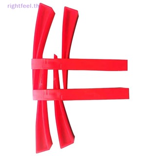 Rightfeel.th ชะแลงพลาสติก สีแดง สําหรับซ่อมแซมประตู หน้าต่างรถยนต์