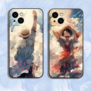 เคสโทรศัพท์ซิลิโคน แบบนิ่ม ลายวันพีช ลูฟี่ สําหรับ OPPO A53 2020 A52 A92 A15 A15S A16 A16S A16K A16E A17 A17K A57 2022 A77S A54 A93 F17Pro A94 A74 A95 A76 A77 A57 A78 A96 4G 5G