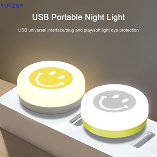 Utzn&gt; โคมไฟอ่านหนังสือ LED USB ขนาดเล็ก สําหรับตกแต่งห้องนอน