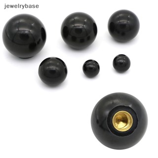 [jewelrybase] ลูกบิดพลาสติก สีดํา M4 M5 M6 M8 M10 M12