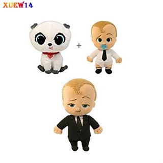 T8 ตุ๊กตาฟิกเกอร์ การ์ตูนอนิเมะ Boss Baby น่ารัก ขนาด 20 ซม. ของเล่นสําหรับเด็ก ตกแต่งบ้าน