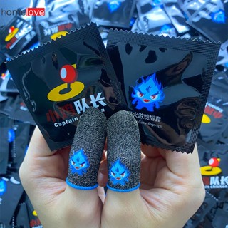Gaming Finger Cover Gaming Luminous Finger Sleeves Breathable Fingertips For Pubg Mobile Games Gaming Thumb Gloves Game Accessories homelove