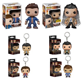 Funko POP โมเดลฟิกเกอร์ Supernatural Dean 94 Castiel 95 ของเล่นสําหรับเด็ก