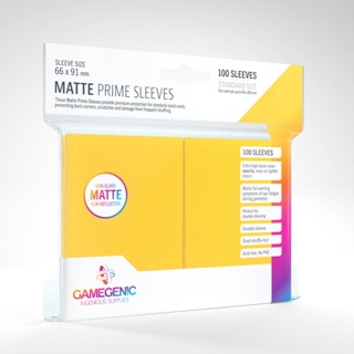Gamegenic Matte Prime Sleeves (100 Sleeves - 66x91 mm)