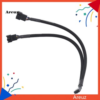 Are สายเคเบิลอะแดปเตอร์แยก 4Pin PWM 27 ซม. สําหรับพัดลมระบายความร้อนเคส CPU คอมพิวเตอร์